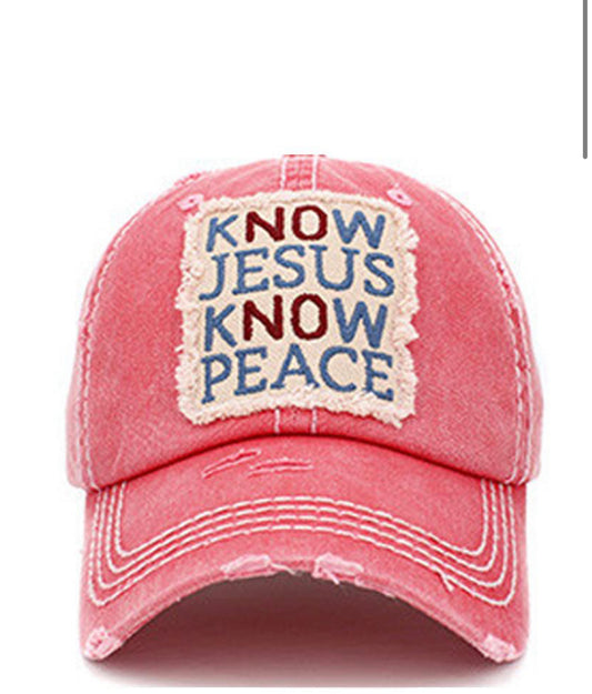 Know JESUS Know Peace